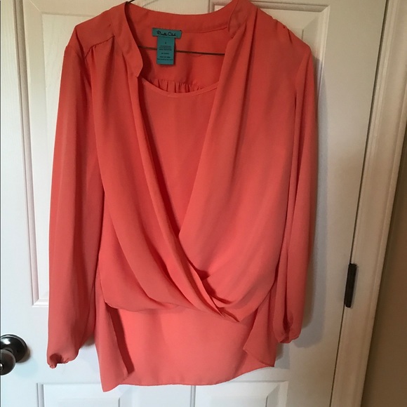 Pink high low blouse - Picture 1 of 1
